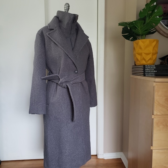 Calvin Klein Boucle Fleece Coat Size Small NEW! - Picture 1 of 15